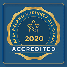 all ireland business all stars accredited badge 2020